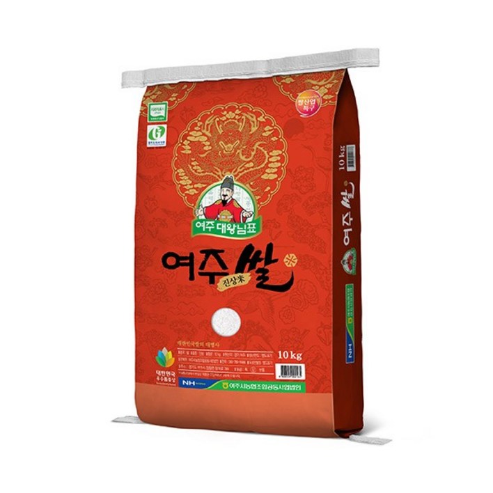 농협 대왕 임금님쌀 백미 진상미, 1개, 10kg 농협 대왕 임금님쌀 백미 진상미, 1개, 10kg
