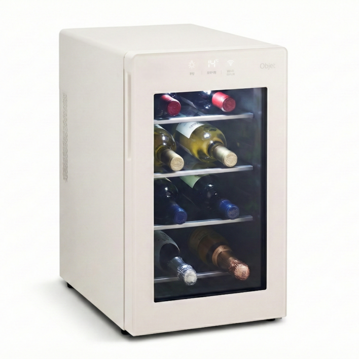LG전자 디오스 오브제 와인냉장고 W0082GBE 베이지