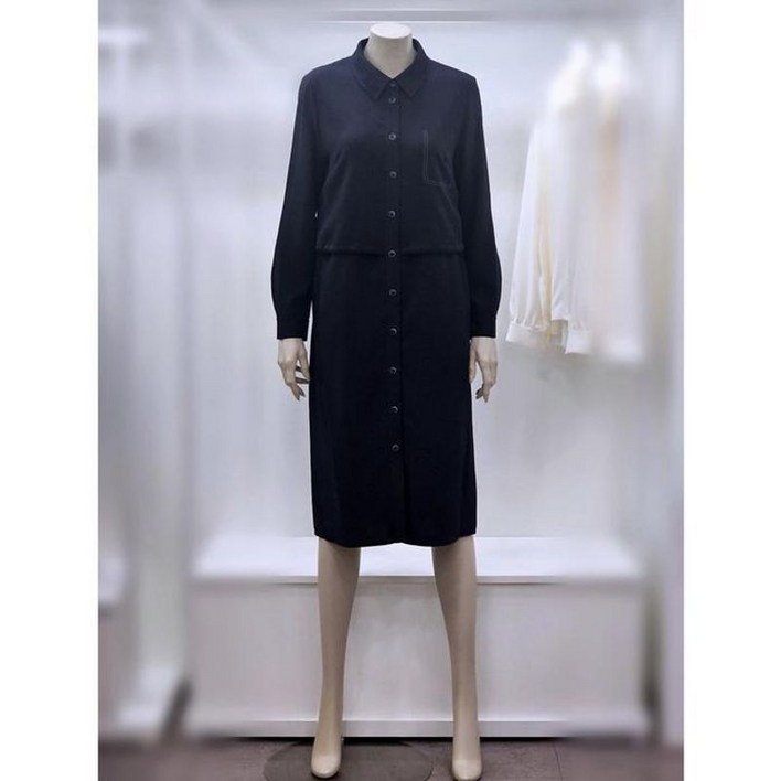 프렐린 세이브존02 셔츠카라루즈핏원피스 RJO261030