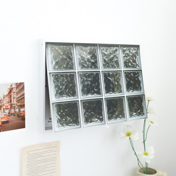 케이트가든 자체제작 유리블럭 액자 배전함가리개