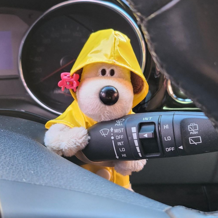 ALFRIENDS 자동차 깜빡이 인형  와이퍼 강아지인형