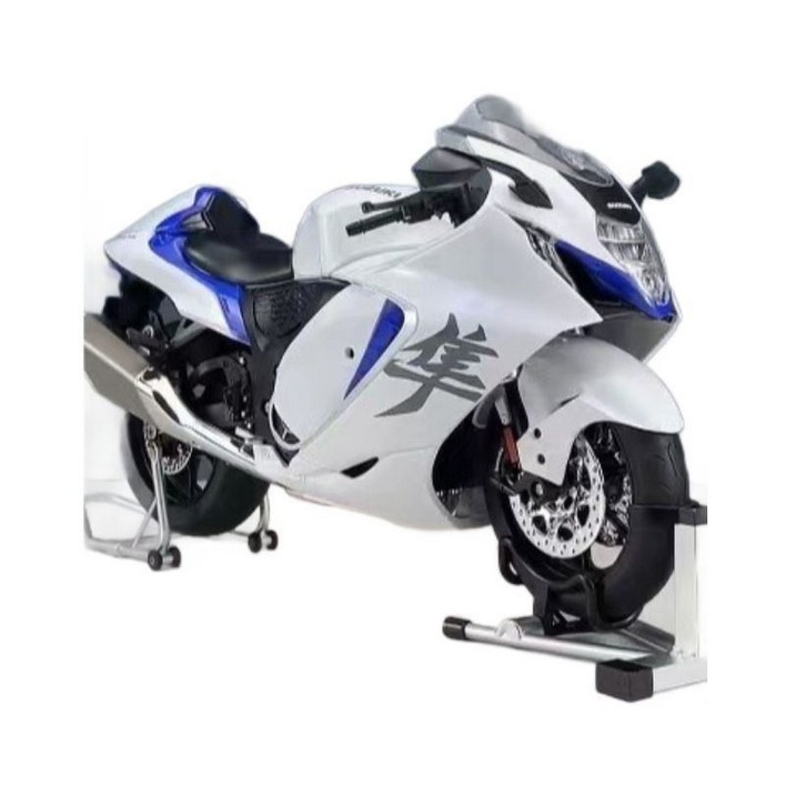 yono 스즈키 하야부사 16 H2R 다이캐스트 시동 구동 가능 바이크 오토바이 모델