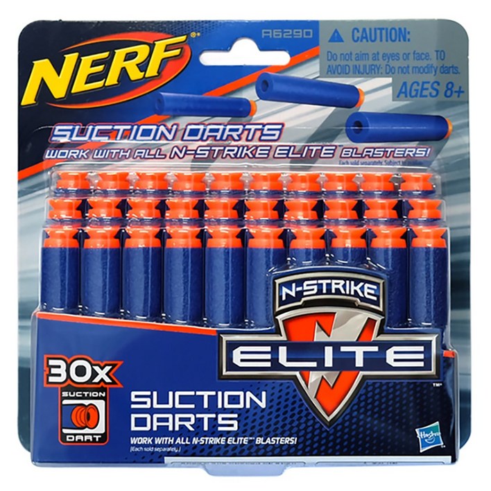 헤즈브로 너프 엘리트 흡착다트 30팩, 본상품선택