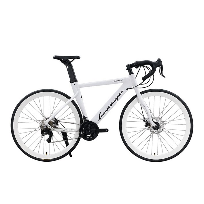 에키레 프리미엄 로드자전거 로드바이크 MTB자전거 사이클 싸이클자전거 중급로드바이크 700c, 1개, 175cm, 펄 화이트 16단