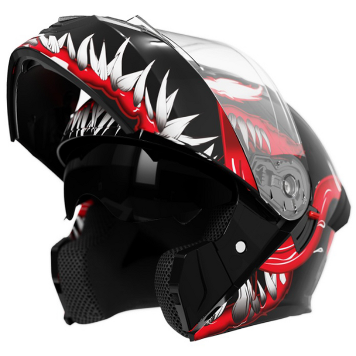 SULCATA 모듈러 헬멧 오토바이 풀페이스 어드밴스 일체형 시스템 909DY