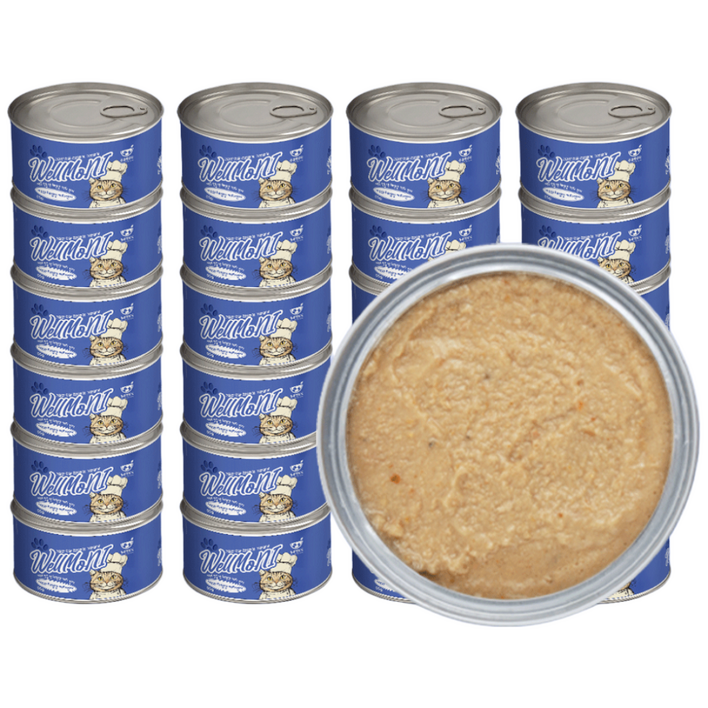 오픈특가 프리미엄 고양이 습식캔 웰모니 간식캔 대용량