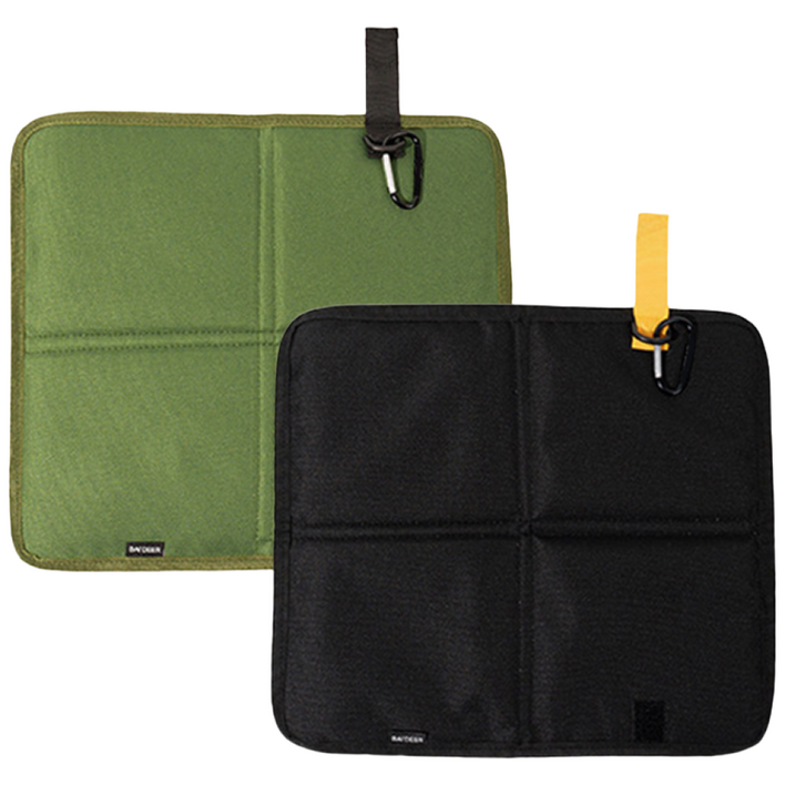 에이스스페이드 11 퀵폴딩 시트 초경량 등산 캠핑 휴대용 접이식방석, 카키블랙