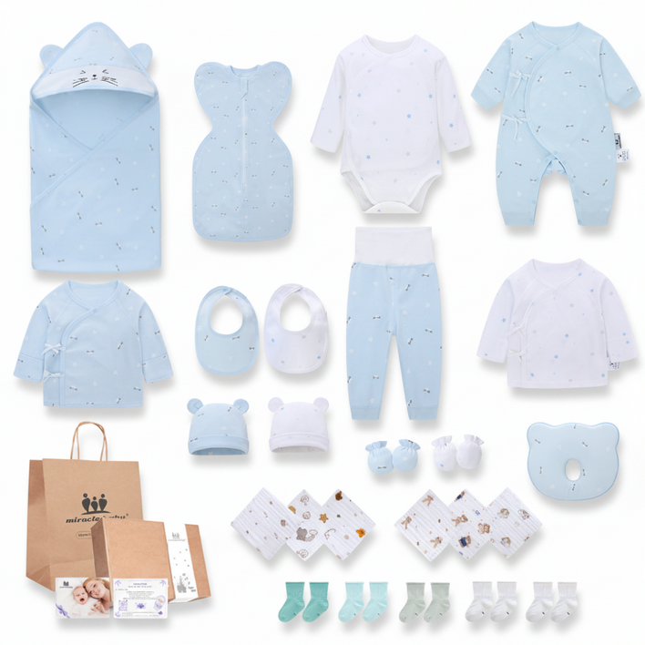 미라클 베이비 신생아용 출산선물 27중세트