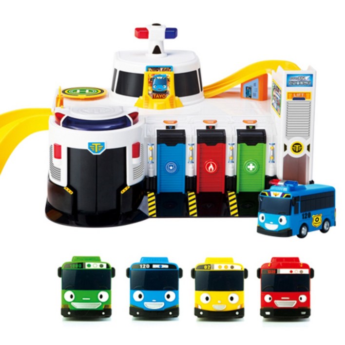 타요 긴급출동센터  NEW 타요 미니카 4종 세트, 단품