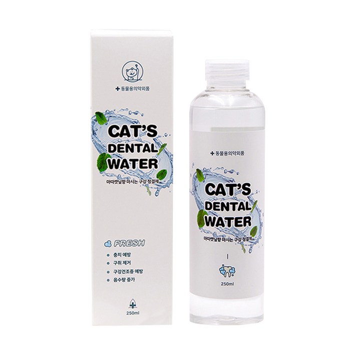 정글몬스터 캣 덴탈워터 구강청결제, 250ml, 1개 정글몬스터 캣 덴탈워터 구강청결제, 250ml, 1개