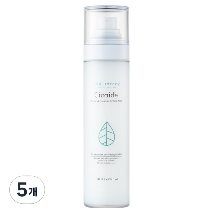 더하르나이 시카이드 크림 미스트, 120ml, 5개