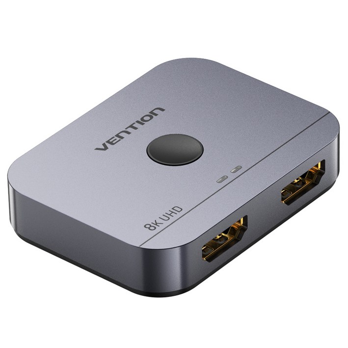벤션 울트라 8K HDMI 2.1 양방향 선택 분배기, 그레이, 1개
