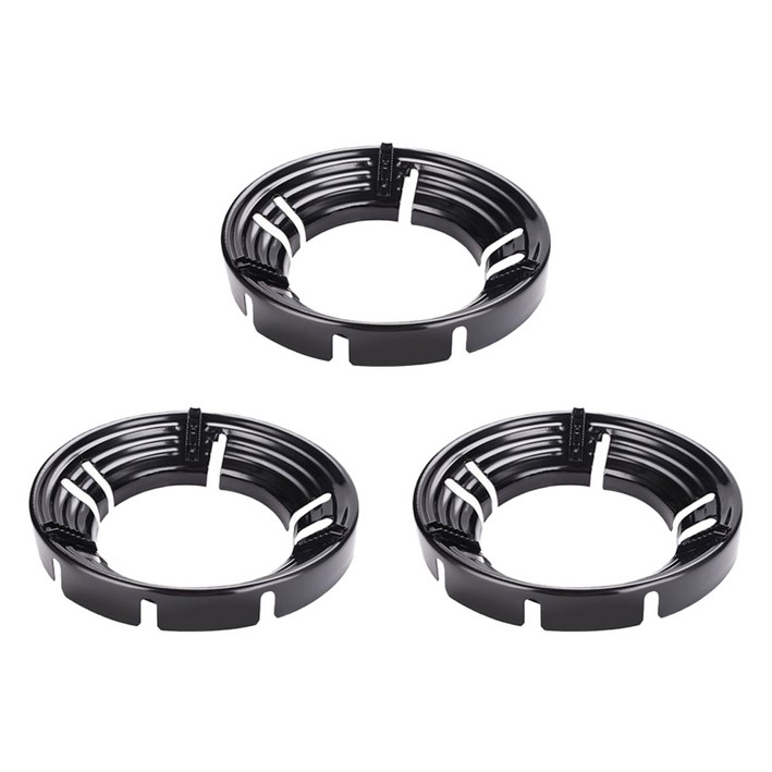 리브리카 버너 바람막이 커버, 블랙, 3개