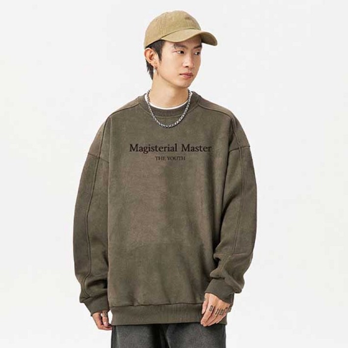 유트 빈티지 맨투맨