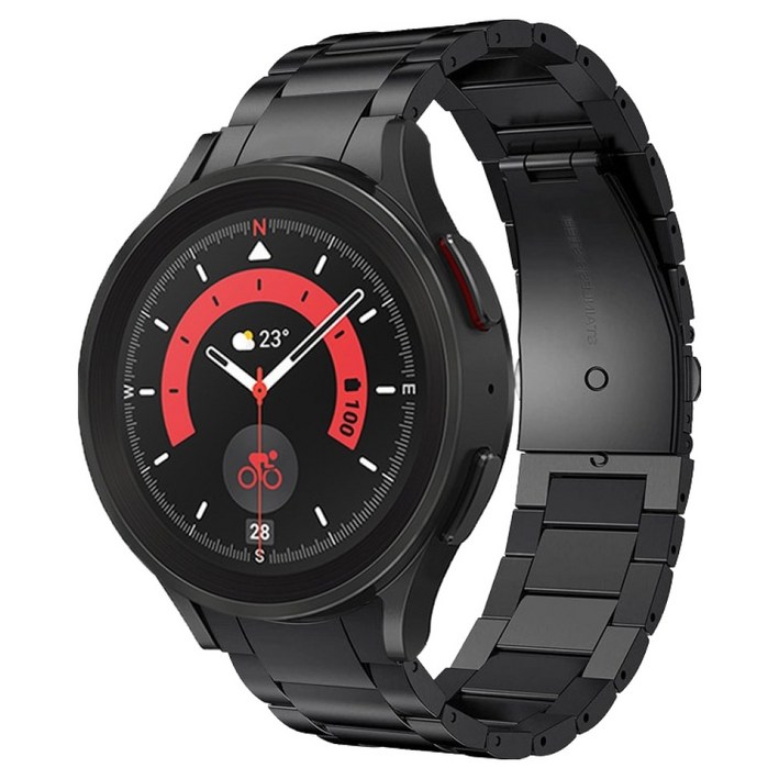 칸탐 메탈 스트랩 45mm, 블랙