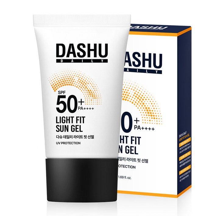다슈 데일리 라이트 핏 선젤 SPF50 PA, 50ml, 1개