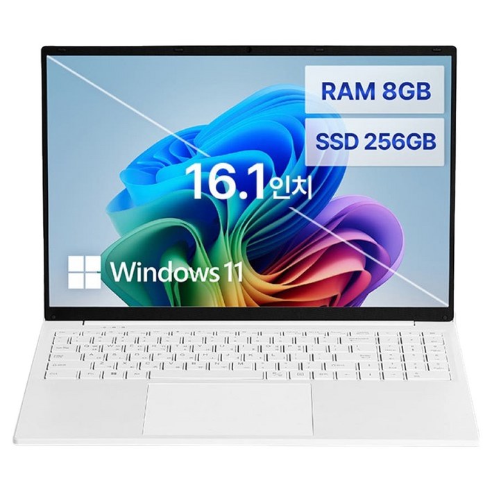 베이직스 베이직북 16 Nseries N95, White, 256GB, 8GB, WIN11 Pro, BB1624FW 베이직스 베이직북 16 Nseries N95, White, 256GB, 8GB, WIN11 Pro, BB1624FW