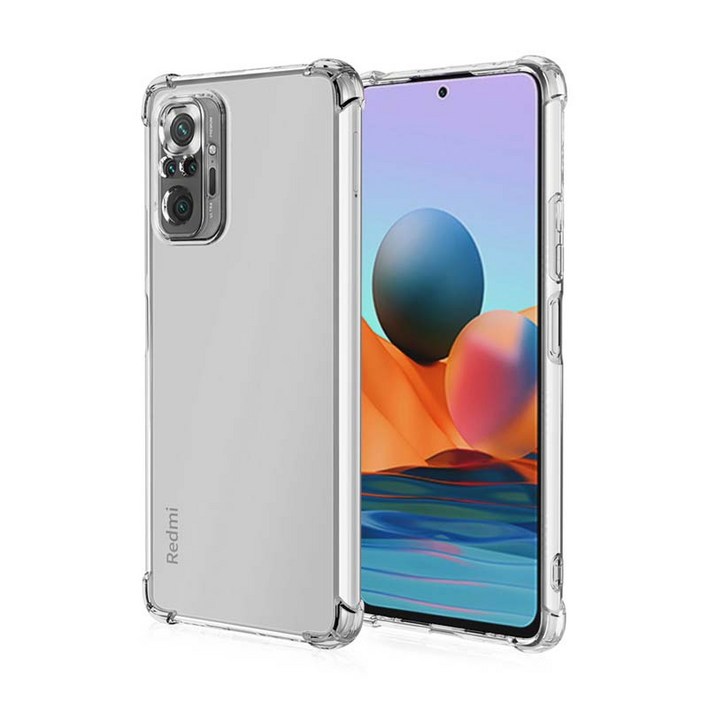 그라데이션 투명 에어 실드 범퍼 휴대폰 케이스