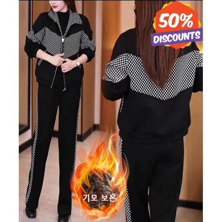 111 가성비 세트 여성용 기모 캐주얼 자켓 와이드 팬츠 세트 여성투피스세트 111 가성비 세트 여성용 기모 캐주얼 자켓 와이드 팬츠 세트 여성투피스세트