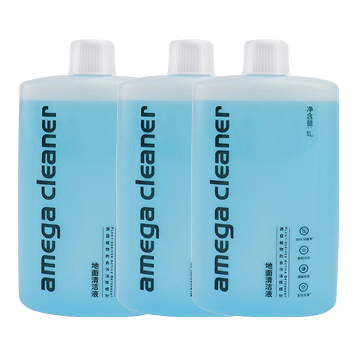 호환용 로보락 세제 로봇청소기 클리너 세척액, 3개, 1리터