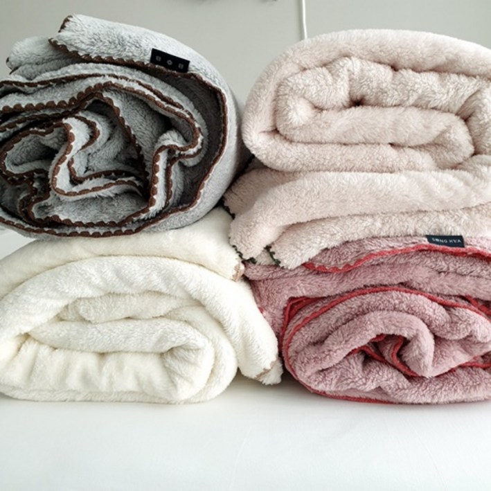 세탁망 증정 송화침장 국내산 무릎담요 양털 극세사 담요이불