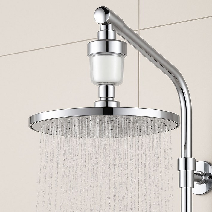 온딜샵 해바라기 샤워헤드 + 샤워기 필터, 해바라기샤워기헤드1개+샤워필터1개, 1개