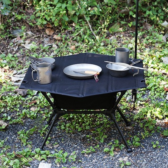 위오 라이트 헥사 캠핑 테이블/백패킹테이블