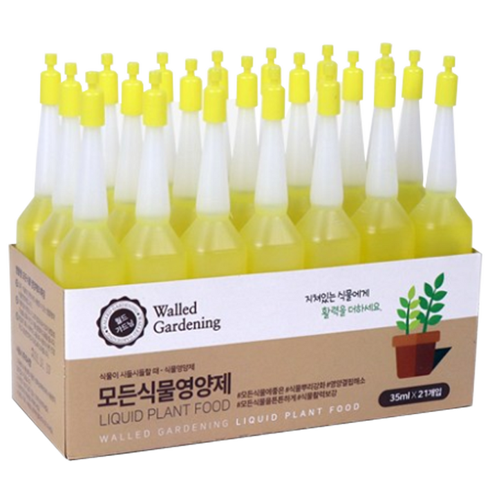 월드가드닝 모든 식물 영양제 앰플, 35ml, 21개 월드가드닝 모든 식물 영양제 앰플, 35ml, 21개