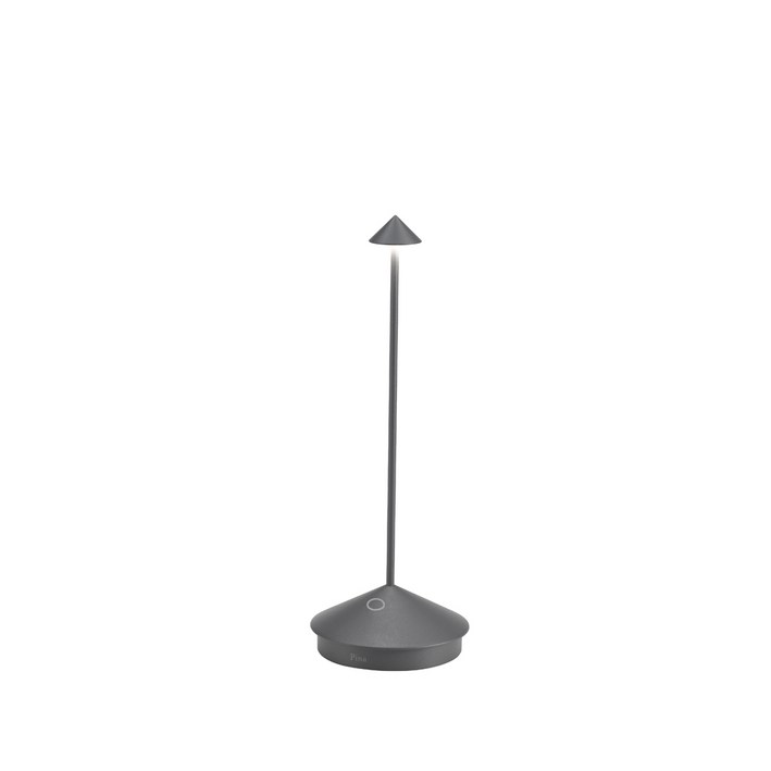 ZAFFERANO Pina Table Lamp 피나 테이블 램프 포터블, Dark grey