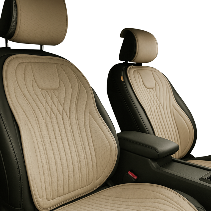 블루홀스 차량용 시트 풀커버 세트, 1개, 샌드 베이지