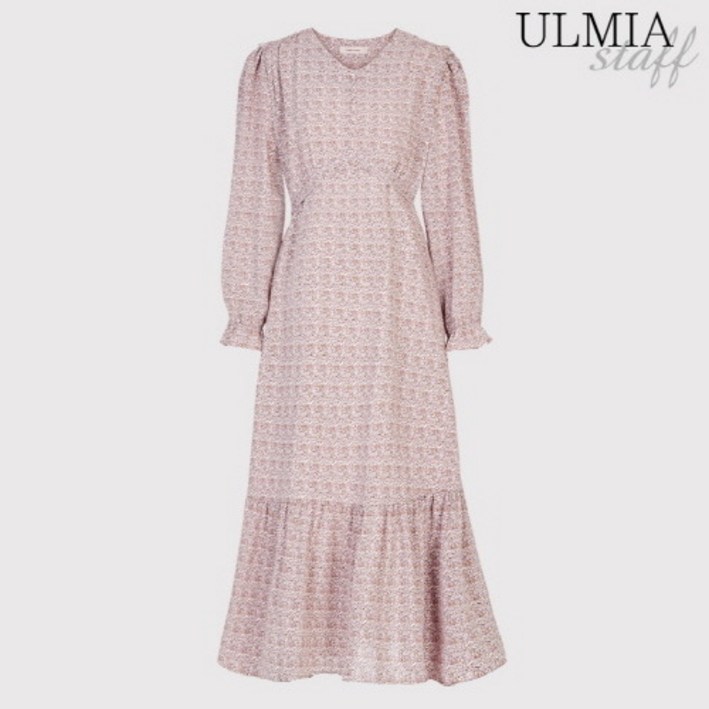 율미아스탭 율미아스탭 에스닉나염페플럼원피스_S2S1OP3061