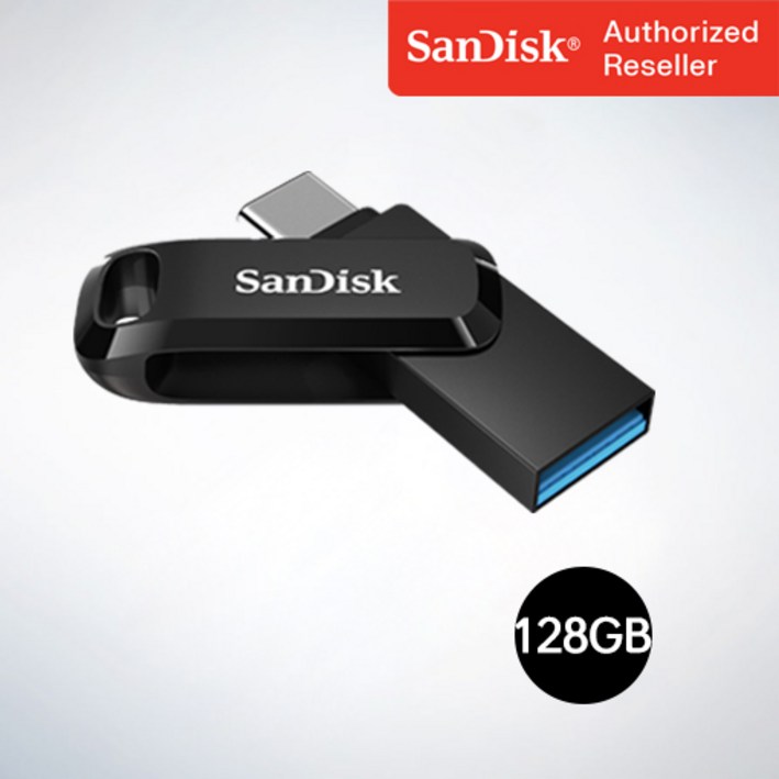 샌디스크 USB 메모리 Ultra Dual Go 울트라 듀얼 고 TypeC OTG USB 3.1 SDDDC3 128GB
