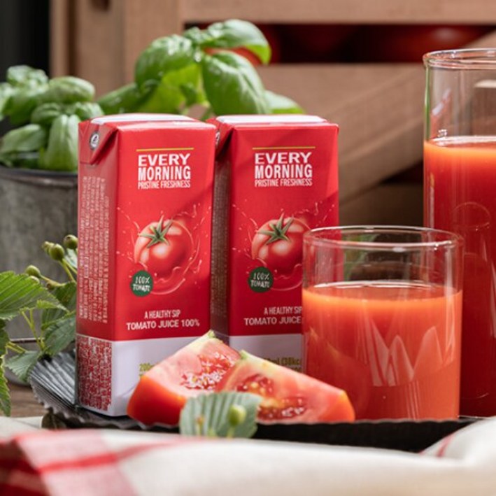 하이랜드 프레쉬 100 착즙 토마토 주스