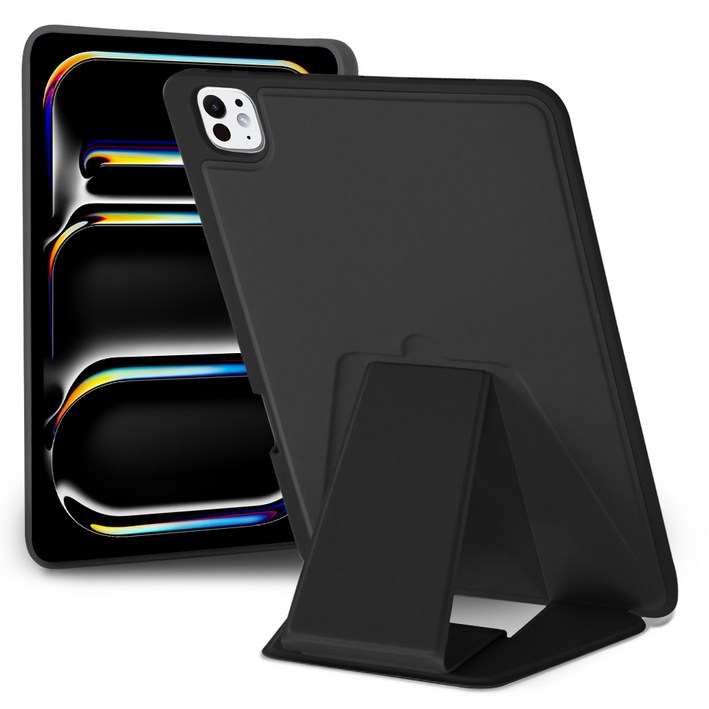 더조은셀러 아이패드 호환 스탠드 업 가로 세로 거치 펜수납 케이스