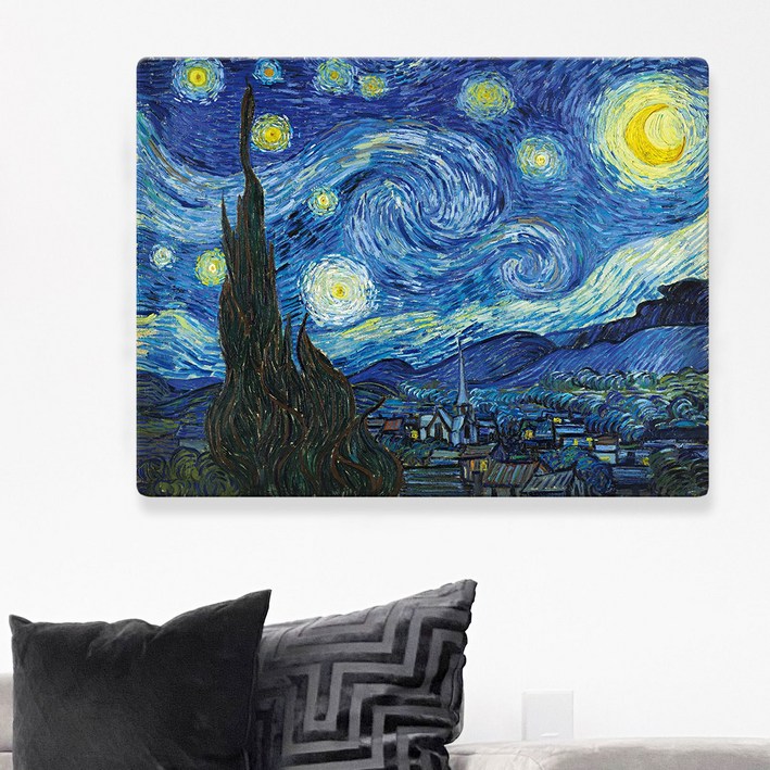 인기 명화그림 빈센트 반고흐 캔버스액자 별이빛나는밤 카페테라스 해바라기그림 대형 와이드 홈카페 인테리어 거실 침실 카페, 별이 빛나는 밤 인기 명화그림 빈센트 반고흐 캔버스액자 별이빛나는밤 카페테라스 해바라기그림 대형 와이드 홈카페 인테리어 거실 침실 카페, 별이 빛나는 밤