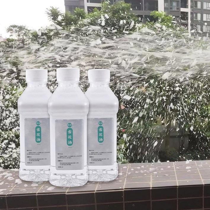 스노우머신 용액 눈 원료 제설기 원액 제조기