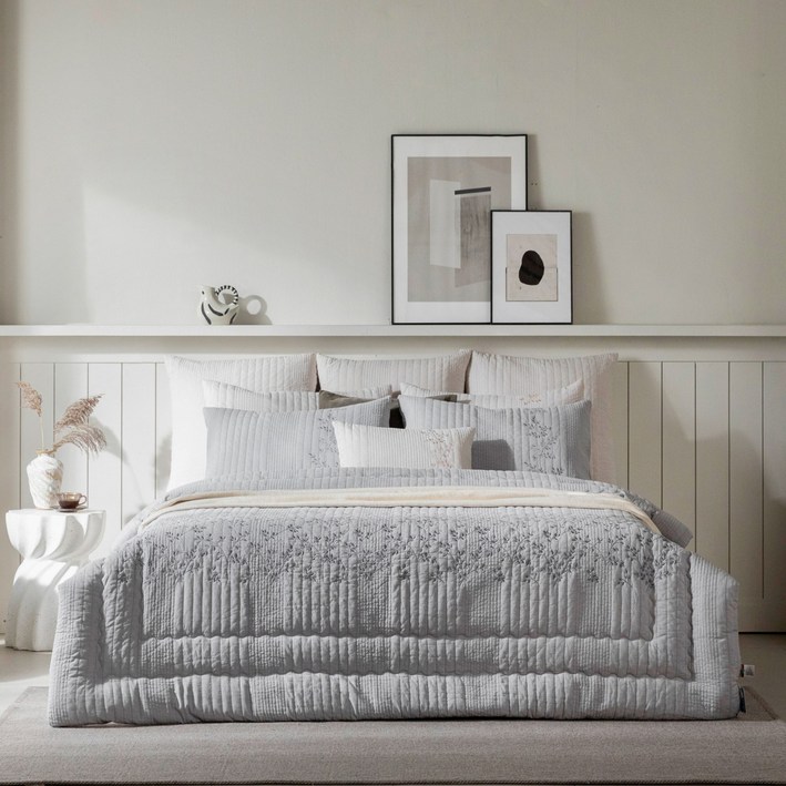 [공식판매처] 박술녀 통워싱 순면 피그먼트 차렵이불 침구 풀세트 (작품명 초연) 국내생산 / 빠른배송 / 이불+패드+베개커버 / 선물추천