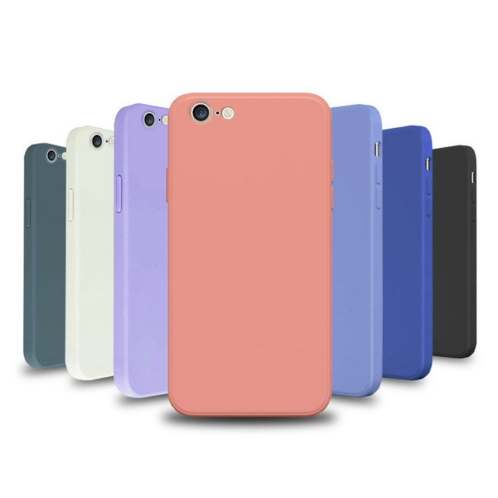 아이폰6/6S용 스웨이드 실리콘 케이스