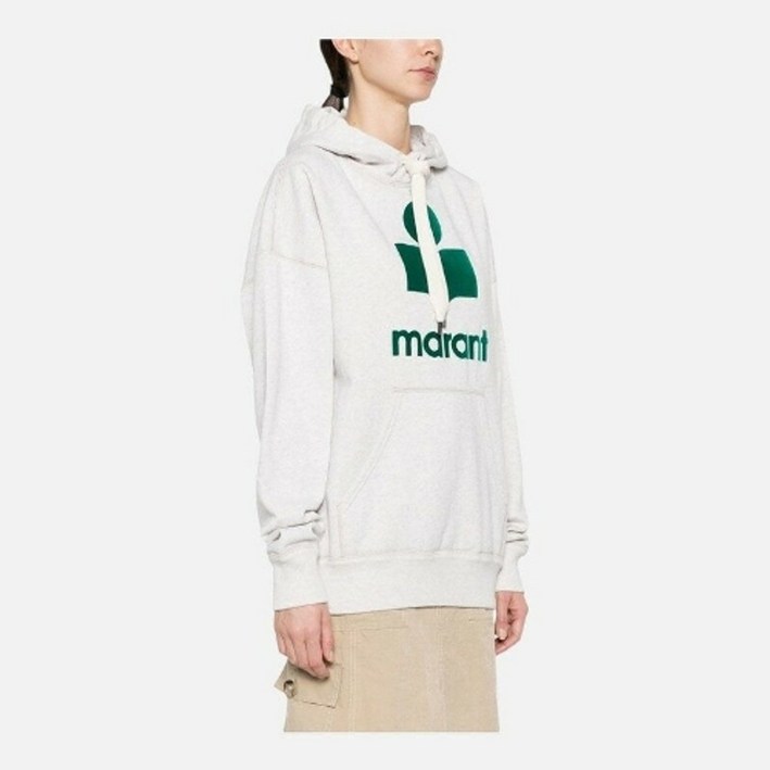 이자벨마랑 (명품) 여성 24SS 만셀 로고 후드 티셔츠 SW0001FA B1M12E ECED