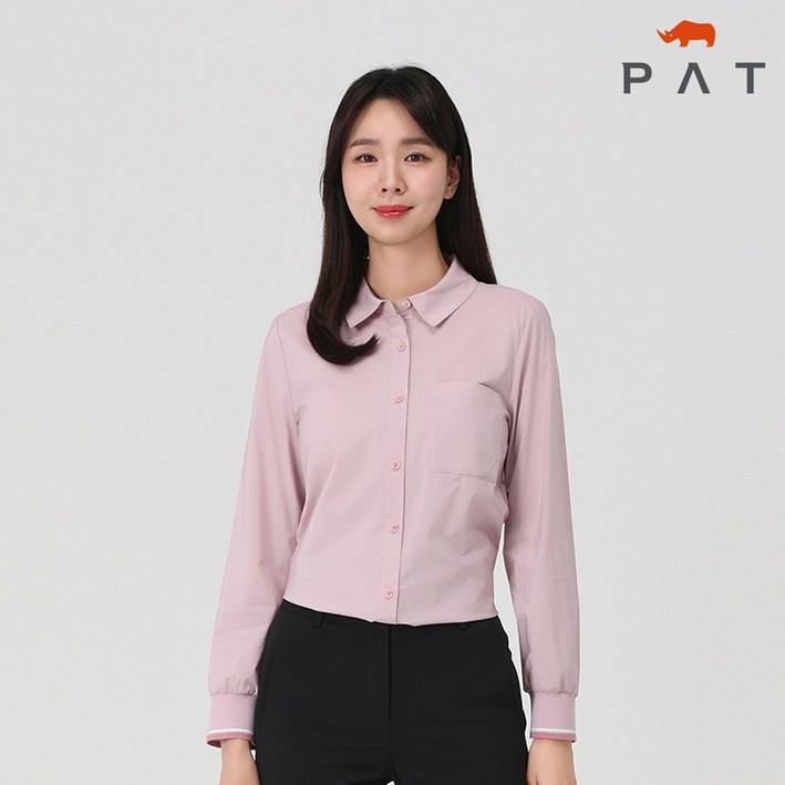 [PAT 여성]CN 니트 커프스 셔츠_1J21503