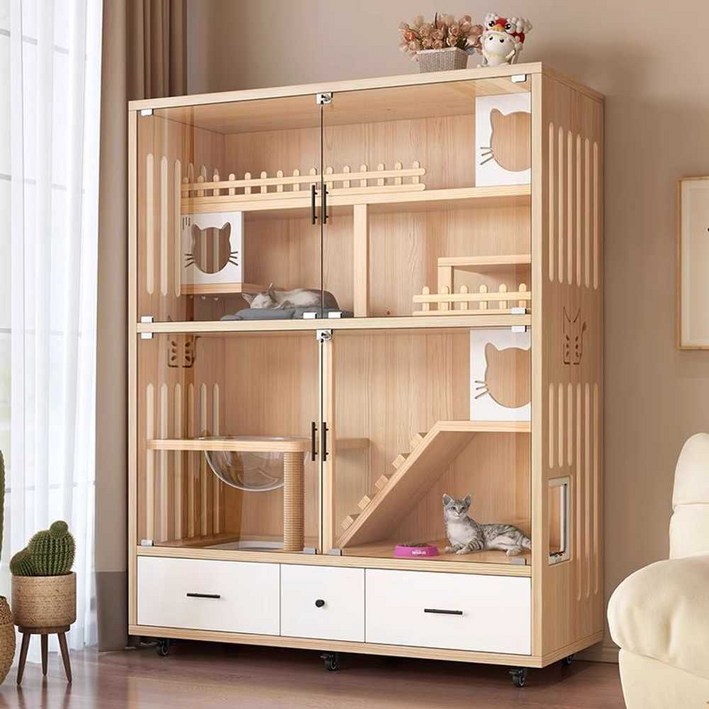 고양이호텔 캐비닛 케이지 빌라 타워 호텔장 캣빌라