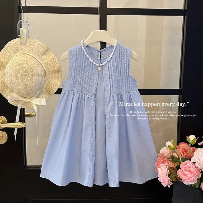 투에그 주니어 바캉스룩 여아 여름원피스