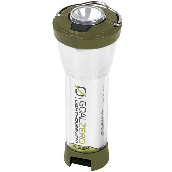 [공식대리점] 골제로 라이트하우스 마이크로 랜턴 그레이색상 + 호환젠더, 그린 올리브, 6개