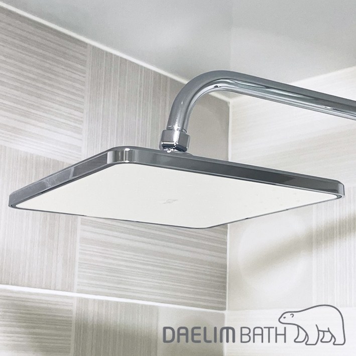 대림바스 국산 4각 해바라기 샤워기 헤드 DL-YS4584