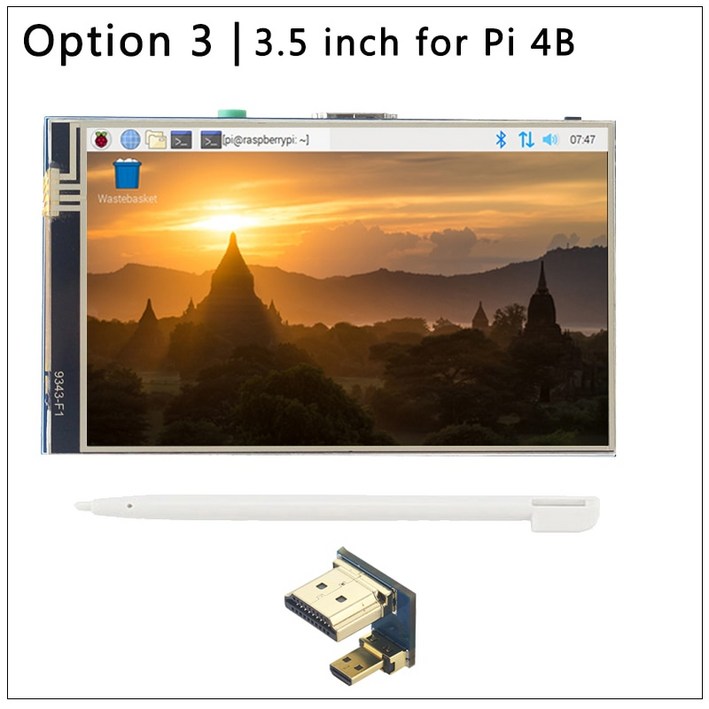 4 Inch or 35 Raspberry Pi Touch Screen 800×480 Backlight Adjust LCD Display wi C00026043