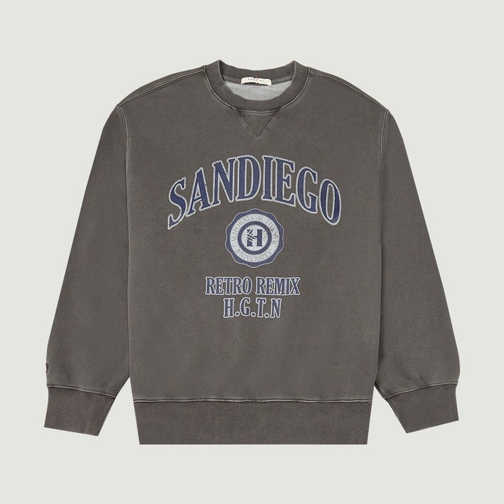 [행텐]공용 샌디에고 빈티지 피그먼트 맨투맨-HC0311048061612
