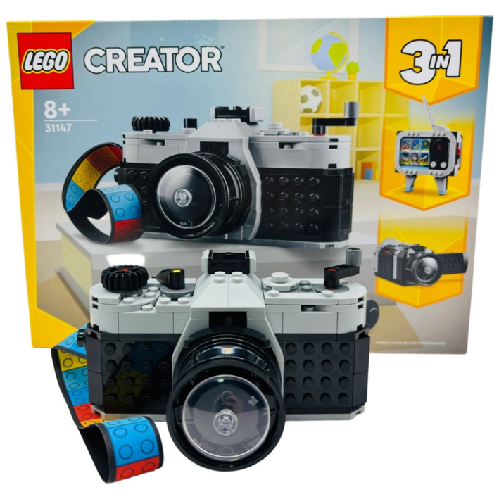 레고 크리에이터3-in-1 레트로 카메라DT91312 혼합색상, 1개, 1개