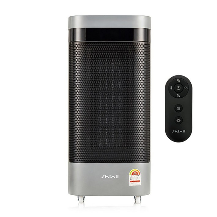 신일 대풍량 PTC 온풍기, 그레이, SEH-L3300GY (그레이)