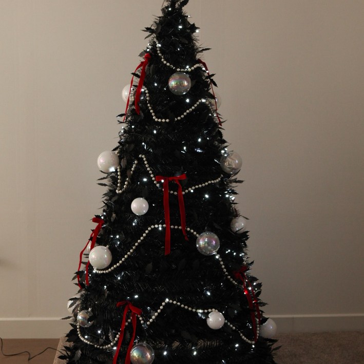 내일공간 프리미엄 원터치트리 접이식트리 간편트리 3초트리 트리풀세트 150cm, 180cm, 210cm