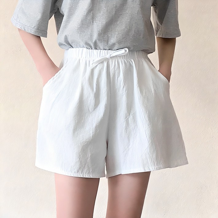 다아모아 여성용 다리가 길어 보이는 시원한 반바지